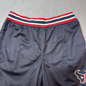 Ultra Game Houston Texans Shorts Mens Medium Navy Blue Good NFL Mesh Basketball